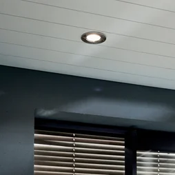 Spot encastre toit exterieur roski led d8,5 600lm chrome ip65 inspire