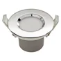Spot encastre toit exterieur roski led d8,5 600lm chrome ip65 inspire