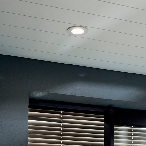 Spot encastre toit exterieur roski led d8,5 600lm blanc ip65 inspire