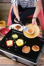 "Plancha électrique ""La petite française"", LE MARQUIER, noir et inox"