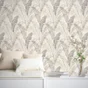 Papier peint vinyle Capri tropical beige