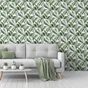 Papier peint vinyle FLORIDA vert