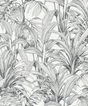 Papier peint vinyle Aliare noir et blanc