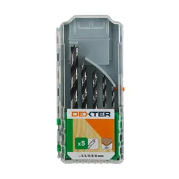 Coffret de 5 forêts bois, diam. 3 à 8 mm DEXTER
