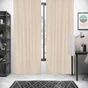 Rideau New Manchester  ecru l.140 x H.280 cm