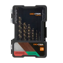 Coffret de 19 forêt bois/métal DEXTER PRO