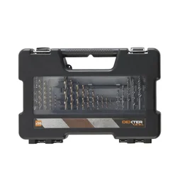 Coffret de 56 forets multimatière, DEXTER PRO