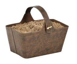 Réservoir à granulés YOTTA marron l.45 x H.39.5 cm