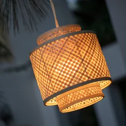  Suspension LED rechargeable intensité variable blanc chaud Aspem naturel INSPIRE 