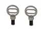 2 embouts pour barre de vitrage, Diam.10 mm, gris Design, CESSOT