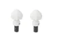 2 embouts pour barre de vitrage, Diam.10 mm, blanc Cosy, CESSOT