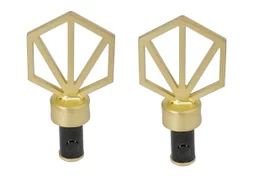 2 embouts pour barre de vitrage, Diam.10 mm, dore Chic, CESSOT
