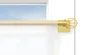 2 embouts pour barre de vitrage, Diam.10 mm, dore Chic, CESSOT
