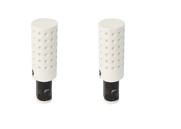 2 embouts pour barre de vitrage, Diam.10 mm, blanc Design, CESSOT