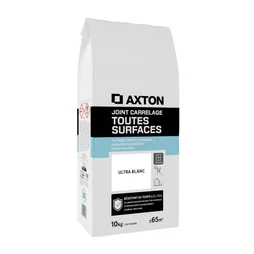 Joint tout type de carrelage et mosaique AXTON ultra blanc 10 kg