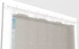 Tringle a rideau Curve Diam.10 mm Blanc mat 70 a 120 cm