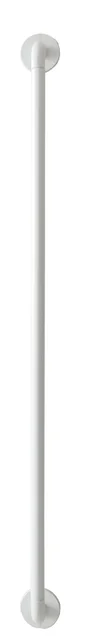 Tringle a rideau Curve Diam.10 mm Blanc mat 40 a 70 cm
