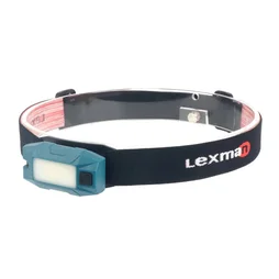 Lampe frontale rechargeable 105/70 lm 15 mètres bleu LEXMAN