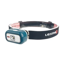 Lampe frontale piles 250/100 lm 70 mètres bleu LEXMAN