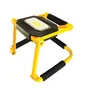 Projecteur de chantier pliable rechargeable 600/300 lm jaune LEXMAN
