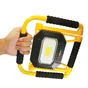Projecteur de chantier pliable rechargeable 600/300 lm jaune LEXMAN