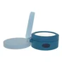 Lampe piles aimantée avec crochet ronde 250 lm 22 mètres bleu LEXMAN