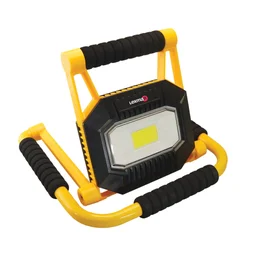 Projecteur de chantier pliable rechargeable 1200/600 lm 35 mètres jaune LEXMAN