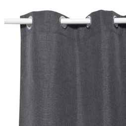 Rideau Looks gris fonce l. 140 x H. 280 cm