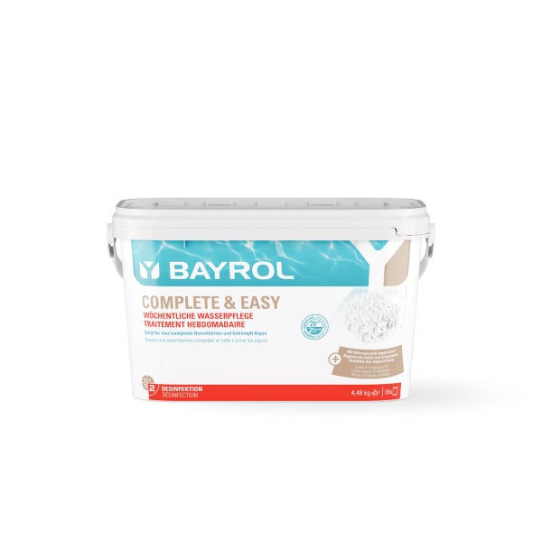 Chlore 5 actions, BAYROL, 4.48 kg