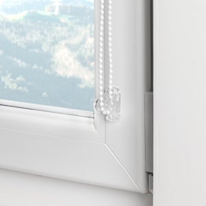 Store enrouleur tamisant Jive blanc, l.45 x H.90 cm, INSPIRE