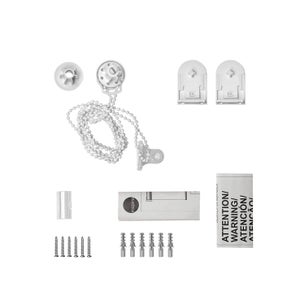 Store enrouleur tamisant Jive blanc, l.90 x H.90 cm, INSPIRE