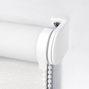 Store enrouleur tamisant Jive blanc, l.55 x H.190 cm, INSPIRE