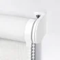 Store enrouleur tamisant Jive blanc, l.90 x H.190 cm, INSPIRE