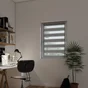Volet roulant jour nuit RUMBA gris 57 / 60 x 190 cm INSPIRE
