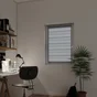 Volet roulant jour nuit RUMBA gris 57 / 60 x 190 cm INSPIRE
