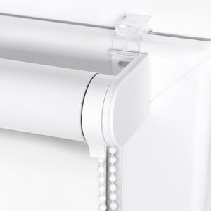 Store enrouleur occultant Mambo blanc, l.60 x H.90 cm, INSPIRE