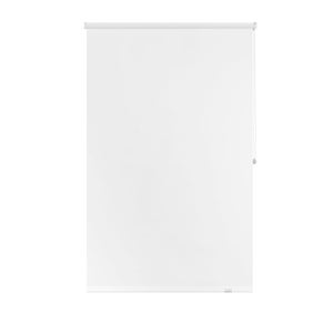Store enrouleur occultant Mambo blanc, l.90 x H.190 cm, INSPIRE