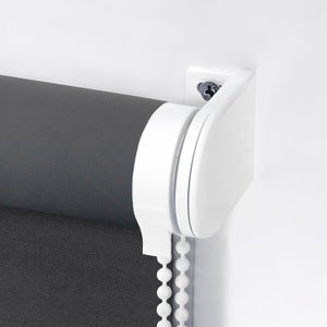 Store enrouleur occultant Mambo gris foncé, l.45 x H.90 cm, INSPIRE