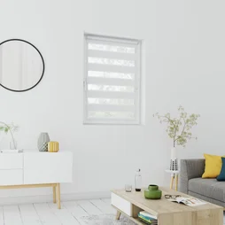 Volet roulant jour nuit RUMBA blanc 52 / 55 x 190 cm INSPIRE