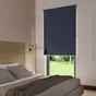 Store enrouleur occultant Bossa bleu, l.75 x H.250 cm, INSPIRE