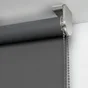 Store enrouleur occultant Bossa gris foncé, l.180 x H.250 cm, INSPIRE