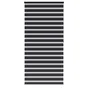 Store enrouleur jour/nuit Bolero gris foncé, l.60 x H.190 cm, INSPIRE