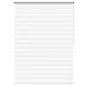 Store enrouleur jour/nuit Bolero blanc, l.120 x H.250 cm, INSPIRE