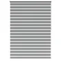 Store enrouleur jour/nuit Bolero gris, l.150 x H.250 cm, INSPIRE