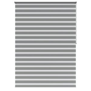 Store enrouleur jour/nuit Bolero gris, l.150 x H.250 cm, INSPIRE