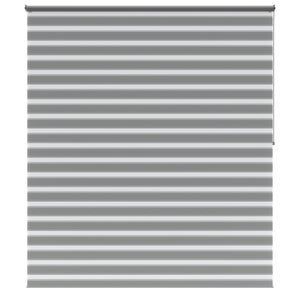 Store enrouleur jour/nuit Bolero gris, l.200 x H.250 cm, INSPIRE