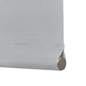 Store enrouleur screen Salsa gris , l.75 x H.250 cm, INSPIRE