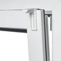 Lot de 2 supports sans perçage gris pour store enrouleur INSPIRE