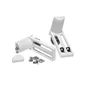 Lot de 2 supports sans perçage gris pour store enrouleur INSPIRE