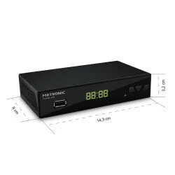 Décodeur satellite touchbox HD, Metronic